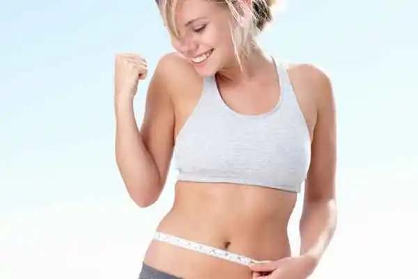 woman happy after fat reduction treatment South Ruislip